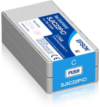 Tusz cyan C33S020602 do Epson ColorWorks C3500