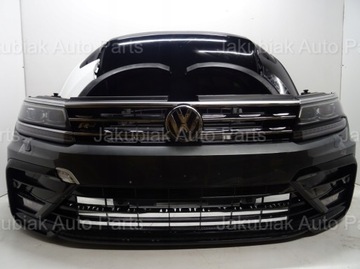 VW TIGUAN 5NA ALLSPACE MASKA ZDERZAK LAMPA KOMPLETNY PRZÓD