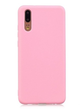 Etui Slim Silikon Matt Do Huawei P20 + SZKŁO 9H