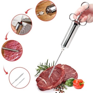 ШПРИЦ ДЛЯ СПЕЦИЙ 60 МЛ ИНЖЕКТОР ДЛЯ МЯСА