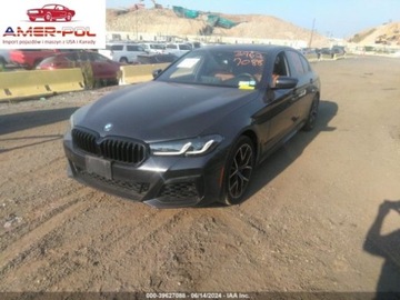 BMW Seria 5 G30-G31 2022 BMW Seria 5 2022r, 540I, XDrive, 3.0L 3.0 Benzyna 335KM