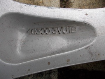 DISK KOLO REZERVA REZERVY NISSAN NOTE 16 40300