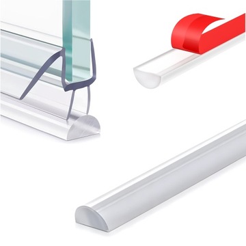 PRÓG AKRYLOWY DO KABINY PRYSZNICOWEJ LISTWA 100cm | 10x5 mm | PRZEZROCZYSTY