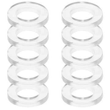 10 ШТ. УПЛОТНЕНИЯ ДЛЯ ДУШЕВЫХ ШЛАНГОВ РЕЗИНОВЫЕ УПЛОТНЕНИЯ ДЛЯ ДУШЕВЫХ ШЛАНГОВ AC ДУШЕВОЙ ШЛАНГ