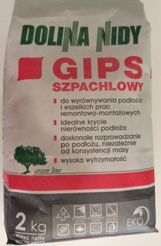 Gips szpachlowy Dolina Nidy 2kg