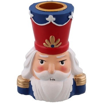 ŚWIECZNIK DZIADEK DO ORZECHÓW OZDOBA ŚWIĄTECZNA DEKORACJA ŚWIĘTA ca