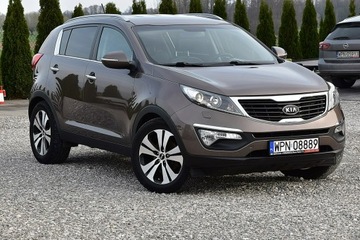 Kia Sportage III SUV 2.0 CRDi 136KM 2012 Kia Sportage 2,0CRDI Navi Led Skóra Kamera Xenon