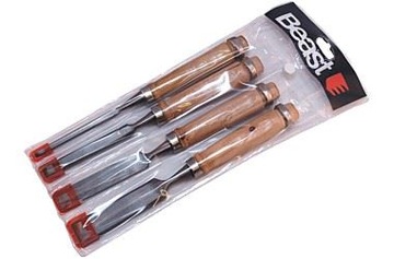 DŁUTA STOLARSKIE Z DREWNIANYM UCHWYTEM 6 , 12 , 18, 24 mm