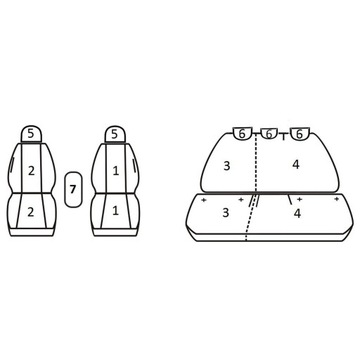 ПОСВЯЩЕННЫЕ чехлы для Dacia Jogger (5 фото)