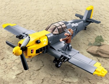 Фигурка пилота истребителя Messerschmitt BF 109 + ОРУЖИЕ LEGO