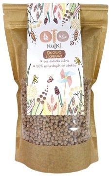 OTOLANDIA Oto kulki ryżowe z kakao bez cukru 150g