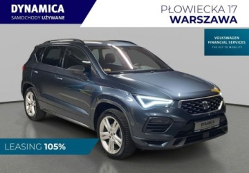 Seat Ateca SUV Facelifting 1.5 EcoTSI 150KM 2022 Seat Ateca VAT 23 FR 1.5TSI 150KM DSG 2022 r., salon PL, I wlasciciel opon