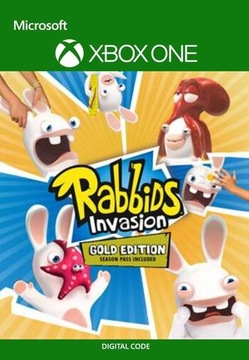 RABBIDS INVASION KINECT GOLD EDITION XBOX KLUCZ