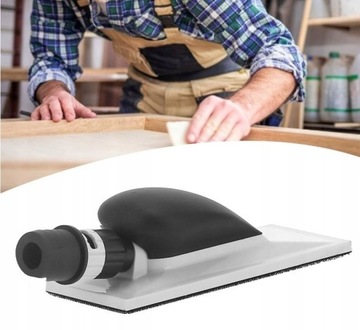 Рубанок с присоской 70х400мм Блок шлифовальный на липучке для шлифовки