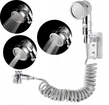 NOVEEN SŁUCHAWKA PRYSZNICOWA NA KRAN PRZEDŁUŻKA 3 TRYBY