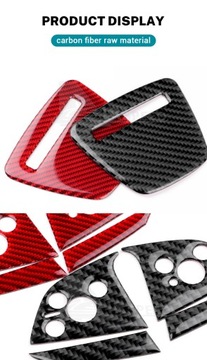 Чехол на раму рулевого колеса AIRSPEED из настоящего мягкого углеродного волокна для Tesla