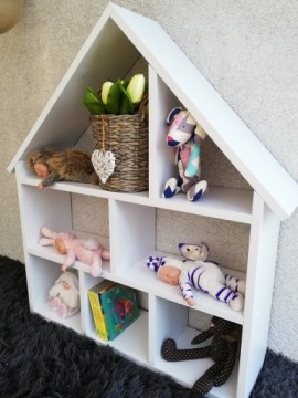 Полка домик-домик 85/70/19 детская.