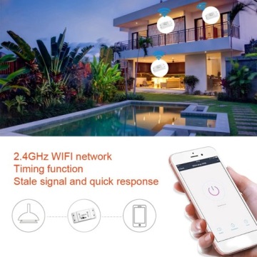WiFi Smart Switch 10A Schedule Timer Tuya Smart Relay