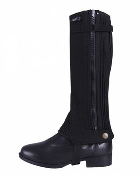 QHP czapsy zamszowe Suede czarne 8 lat