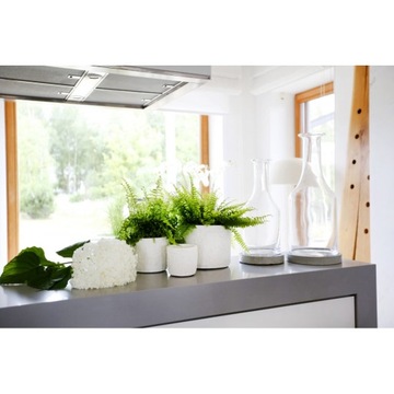 БЕТОННЫЙ ЦВЕТОЧНЫЙ ГОРШОК 19х16см - архитектурный бетон