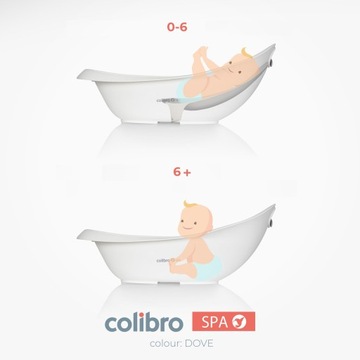 Wanienka dziecięca Colibro Spa Dove