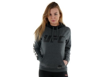 Bluza dresowa Reebok UFC Fan Logo sportowa z kapturem treningowa hoodie