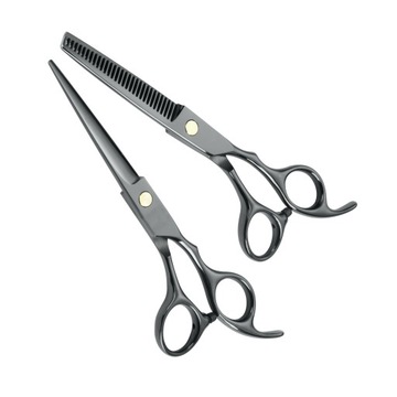 НАБОР ПРОФЕССИОНАЛЬНЫХ НОЖНИЦ ДЛЯ ВОЛОС ПАРИКМАХЕРСКАЯ 9в1 СТАЛЬ