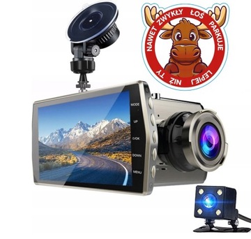 WIDEOREJESTRATOR SAMOCHODOWY FullHD KAMERA COFANIA