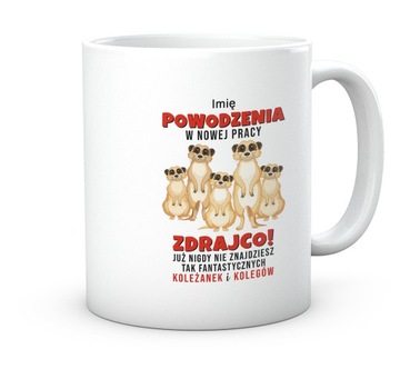 Prezent na pożegnanie koleżanek kolegów kubek 330.