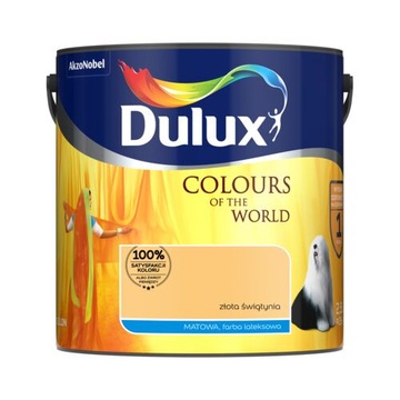 DULUX Farba lateksowa Złota Świątynia 2,5l
