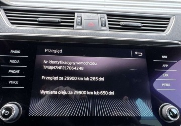 Skoda Superb III Kombi Facelifting 1.5 TSI 150KM 2020 Skoda Superb SalonPL 1.5TSI 150KM Ambition DSG Matrix El.Klapa SmartLink A, zdjęcie 33