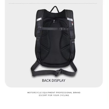 Мотоцентрический мотоциклетный рюкзак / Красный