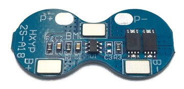 BMS 2S 4A 2 akumulatory Li-ion 18650