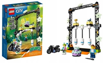 LEGO City 60341 Wyzwanie kaskaderskie przewracanie