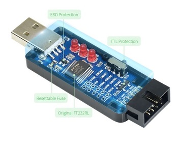 FT232 USB UART 3,3 В 5 В TTL преобразователь ARDUINO