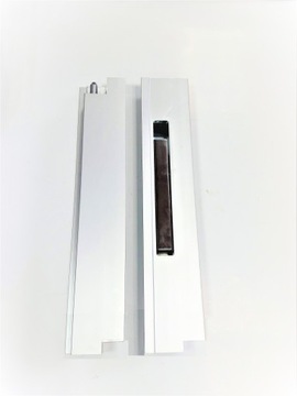 Zamek burty pionowy H400 z lemem-aluminium+stal oc