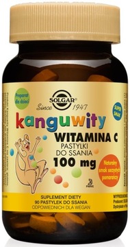 SOLGAR KANGUWITY 90p WITAMINA C DO SSANIA 100mg