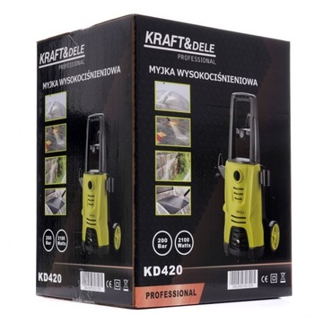 МОЙКА ВЫСОКОГО ДАВЛЕНИЯ 2100ВТ 200 БАР САДОВАЯ МАШИНА