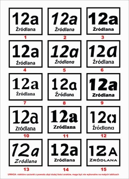 Tablica Adresowa Solarna LED Japońskie Aku PRO L