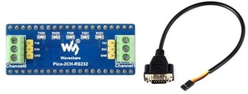 2-канальный RS232 для Pi Pico UART-RS232