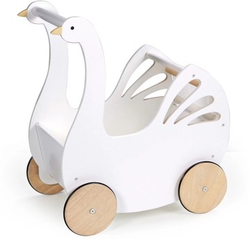 ŁABĘDŹ wózek dla lalek akcesoria TENDER LEAF TOYS