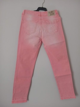 DESIGUAL Denim różowe spodnie jeans 36 jak XS