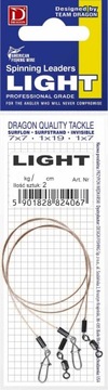 Przypon DRAGON Surfstrand 1x7 Light 9kg 25cm