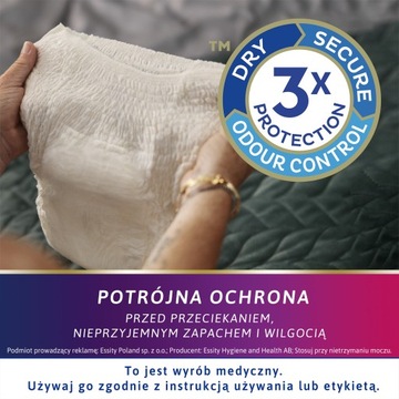 Bielizna chłonna TENA Lady Pants Plus Crème L 30 sztuk
