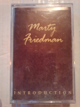 MARTY FRIEDMAN - INTRODUCTION . KASETA AUDIO.