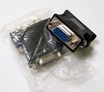 КАБЕЛЬ ПЕРЕХОДНИКА DVI VGA/DVI-A D-SUB VGA