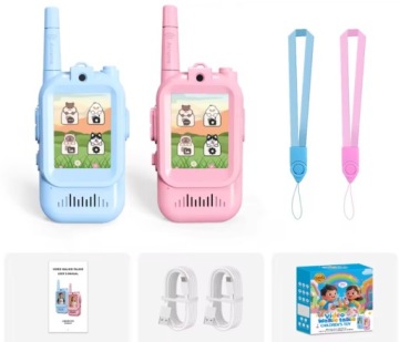 Набір 2 Рація Рація Walkie Talkie Картина Відео LCD