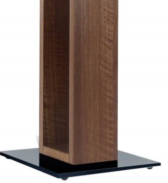 СТИЛЬНЫЕ СТОЙКИ NORSTONE ALVA, СТОЙКИ, ОРЕХ + ЧЕРНОЕ СТЕКЛО