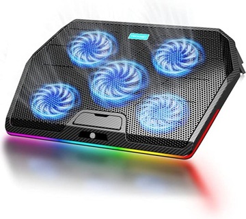 Podstawka chłodząca pod laptopa TECKNET RGB