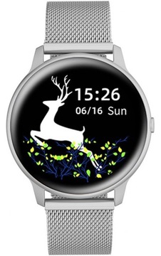 SMARTWATCH DAMSKI G ROSSI POLSKIE MENU SMS TRENING